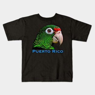 Puerto Rican Parrot Kids T-Shirt